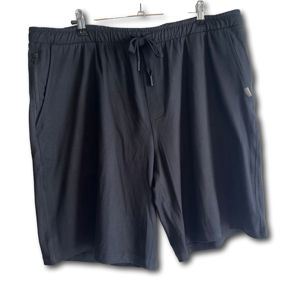 Eddie Bauer Lounge Shorts Elastic Waist Butter Soft Men’s Size XLarge Black NWT